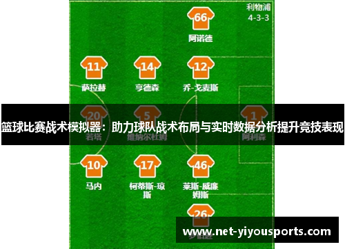 篮球比赛战术模拟器：助力球队战术布局与实时数据分析提升竞技表现