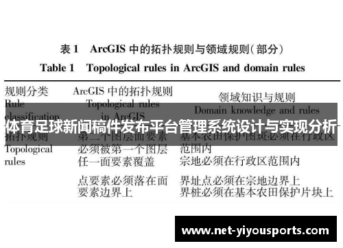 体育足球新闻稿件发布平台管理系统设计与实现分析